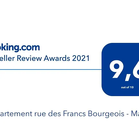 Rue Des Francs Bourgeois - Marais